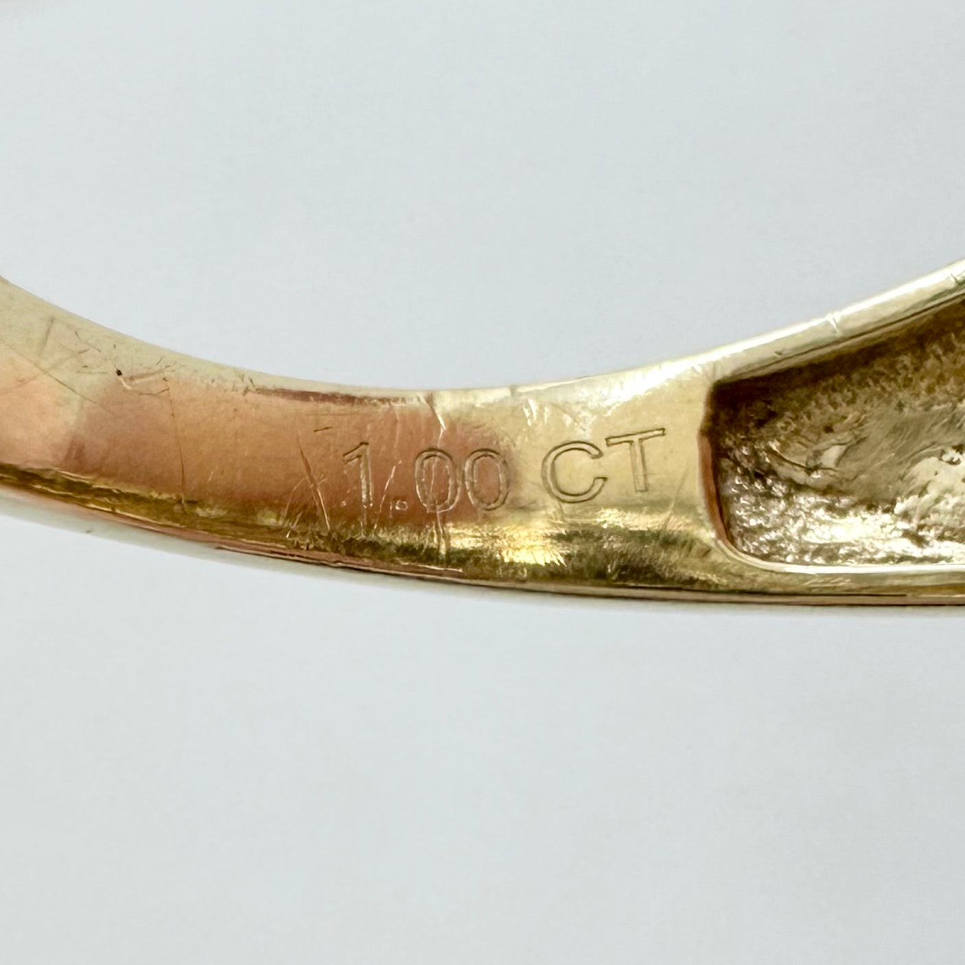 9Ct Yellow Gold 1.00Ct TW Diamond Cluster Ring Sz N