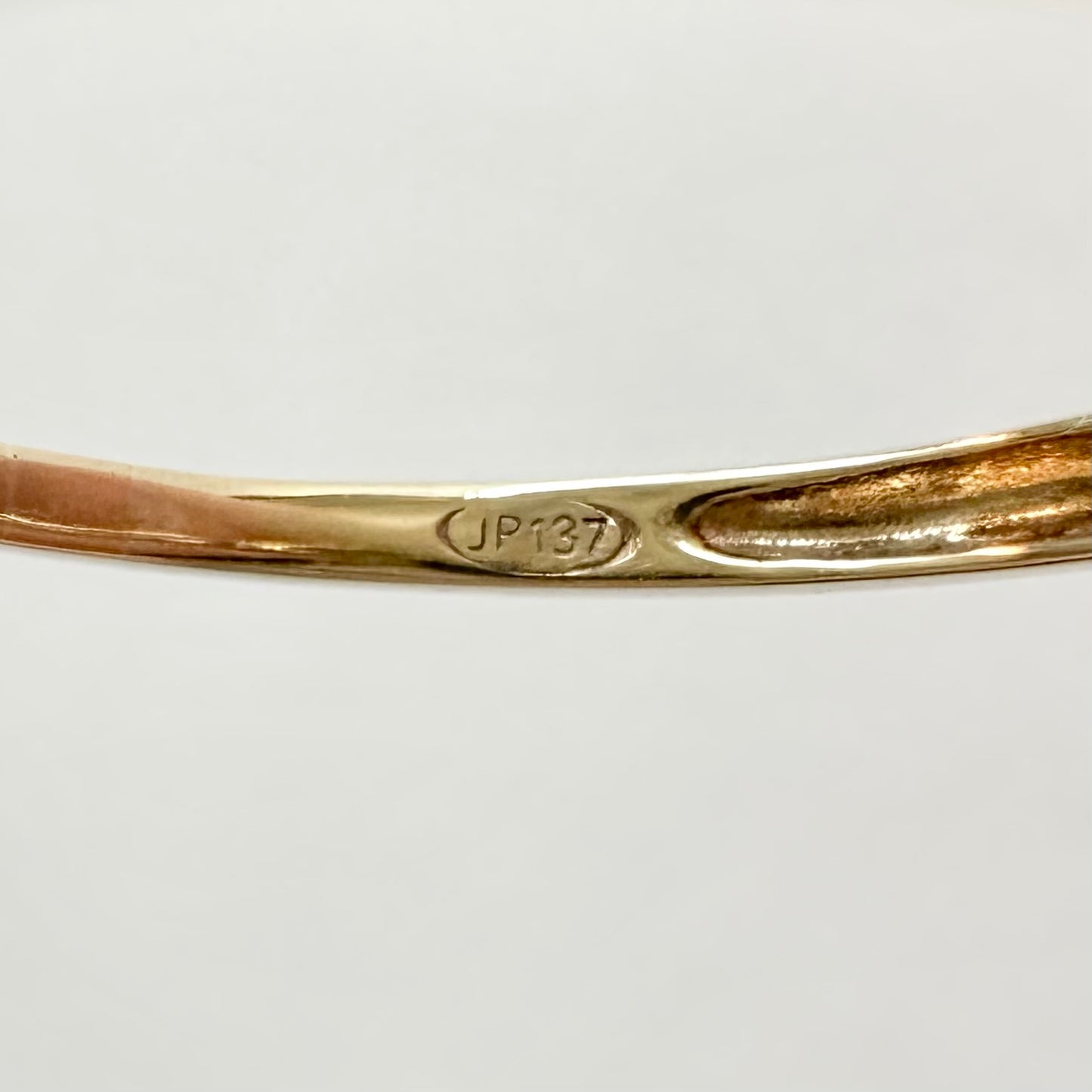 9Ct Yellow Gold 1.5 Carat TW Diamond Simulant Bridal Ring Set Sz O 1/2