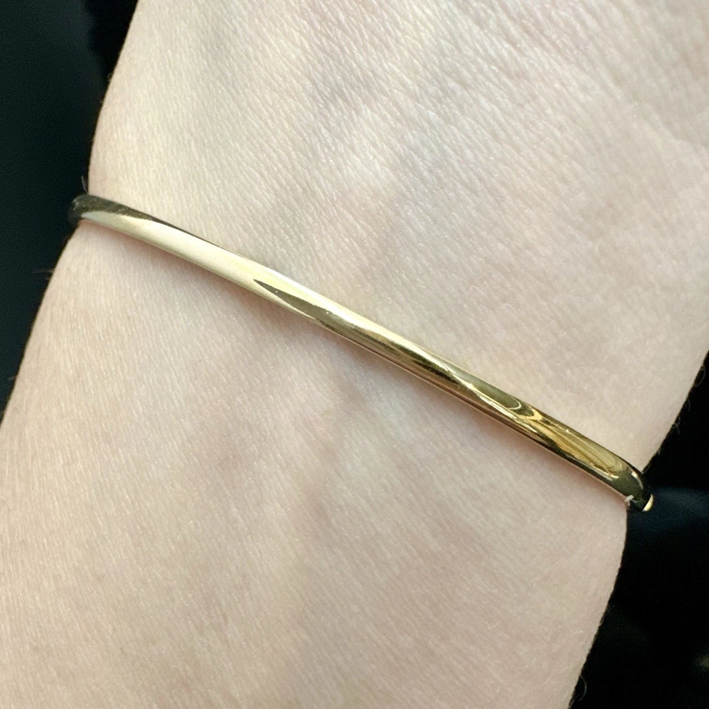 9Ct Yellow Gold Sapphire & Diamond Hinged Bangle