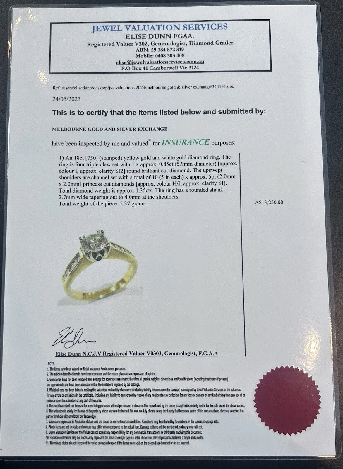 18Ct Yellow Gold Natural Diamond Solitaire Ring With Princess Accents