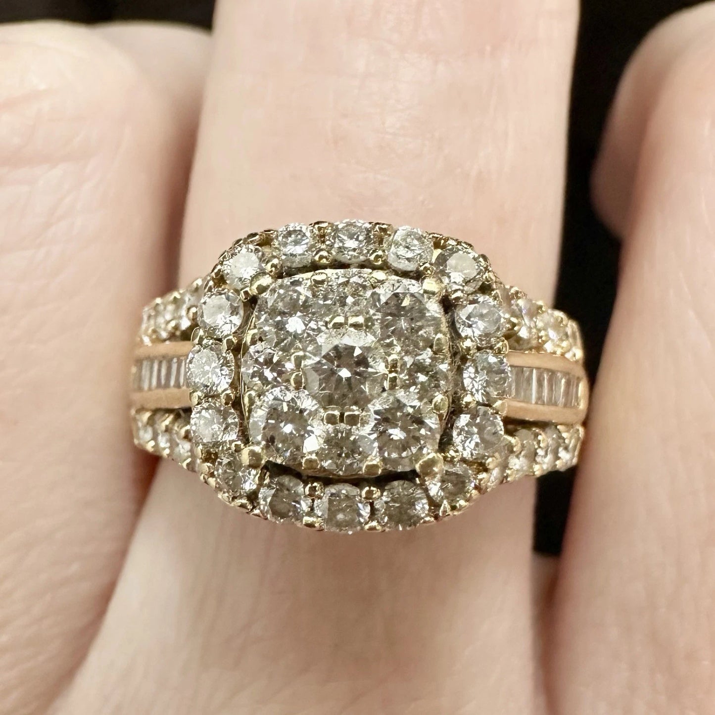 10Ct Yellow Gold Diamond Ring - 1.50 Carat TDW - Michael Hill Jeweller