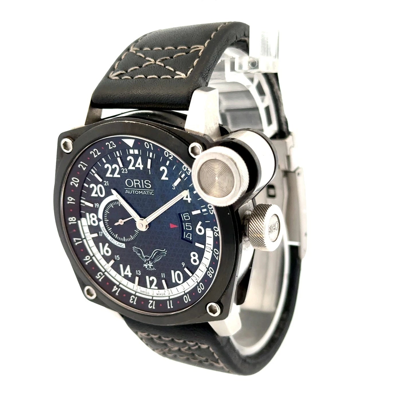 Oris BC4 Blue Eagles Limited Edition 45mm Watch 01 653 7631 4684-Set