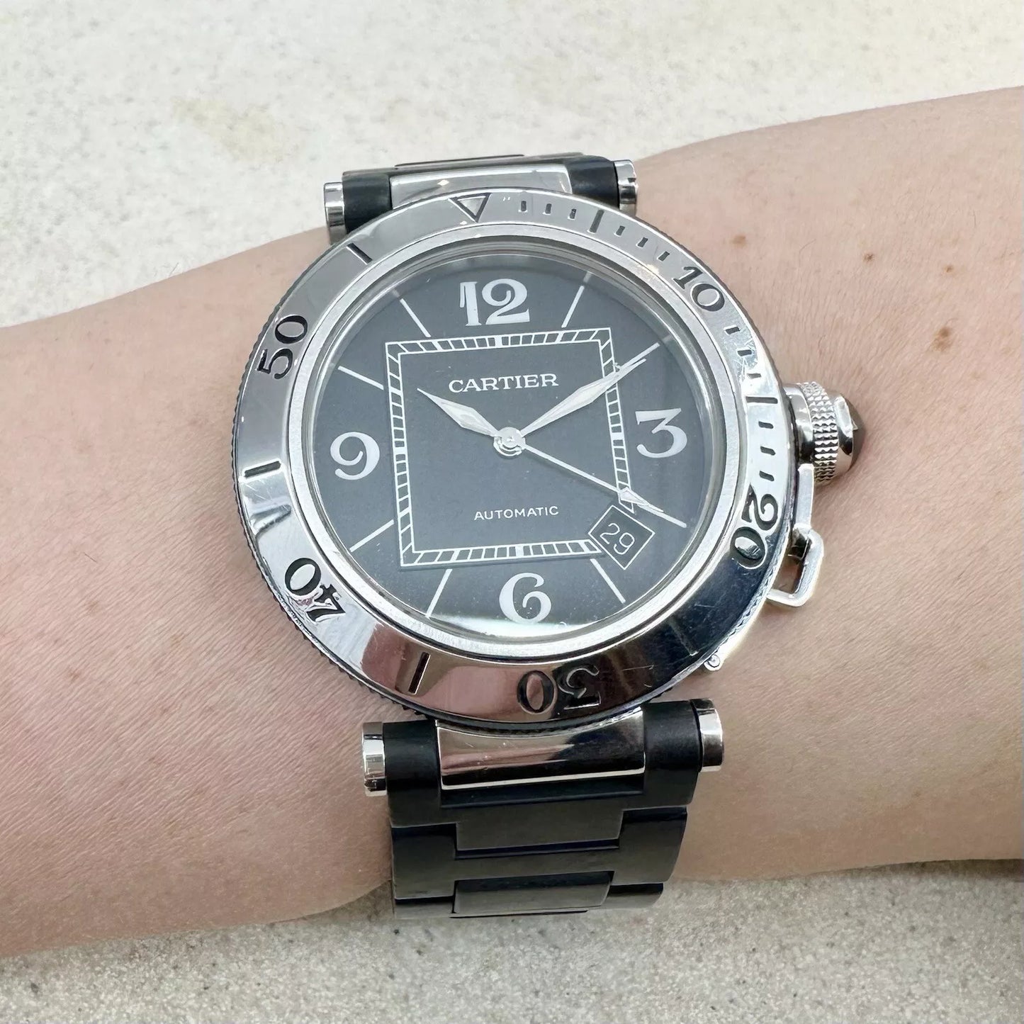 Cartier Pasha Seatimer Automatic 40mm Men's Watch - 2790