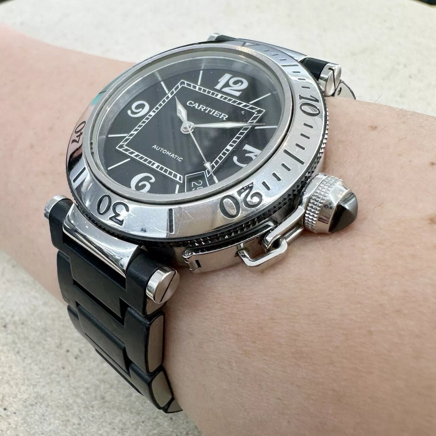 Cartier Pasha Seatimer Automatic 40mm Men's Watch - 2790
