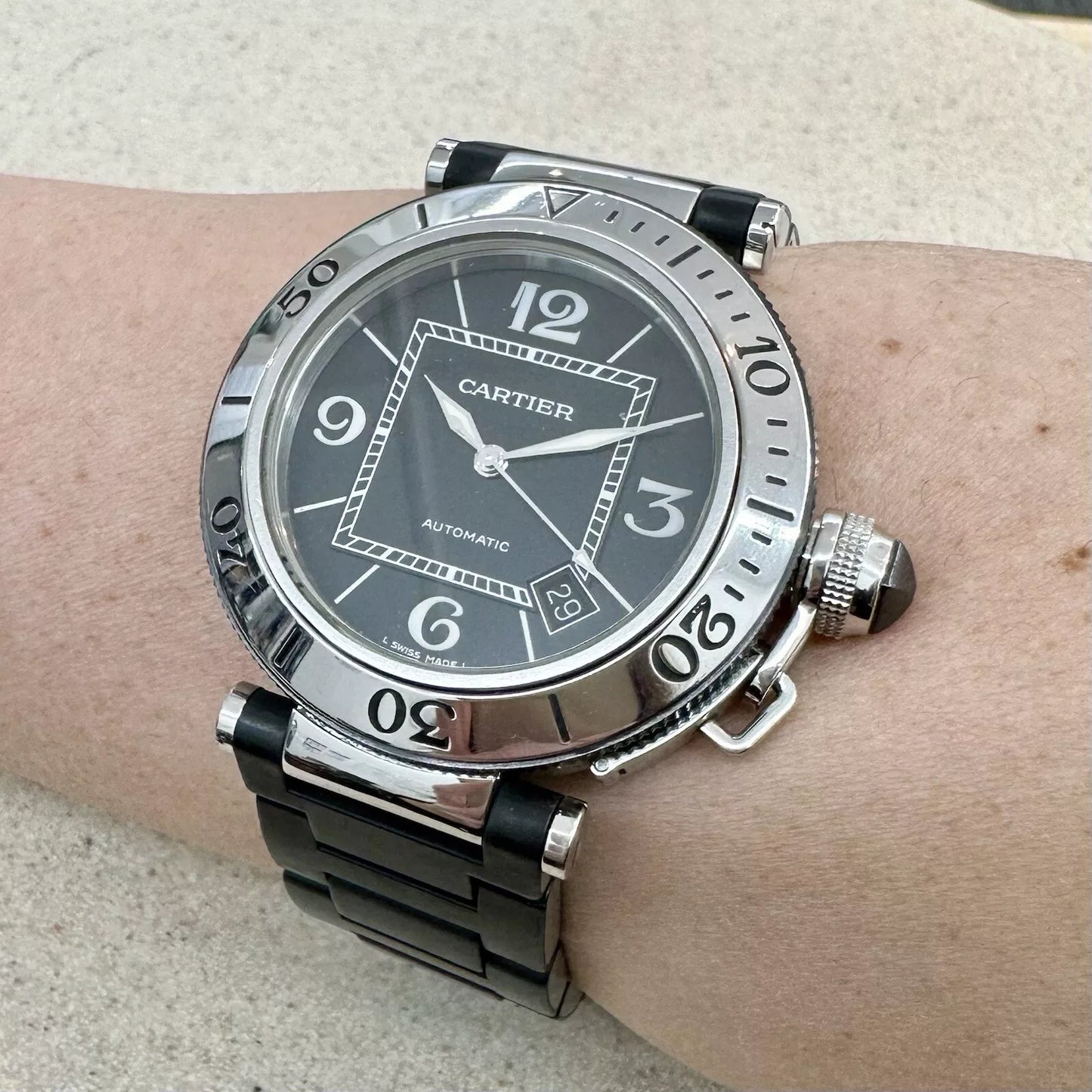 Cartier Pasha Seatimer Automatic 40mm Men's Watch - 2790