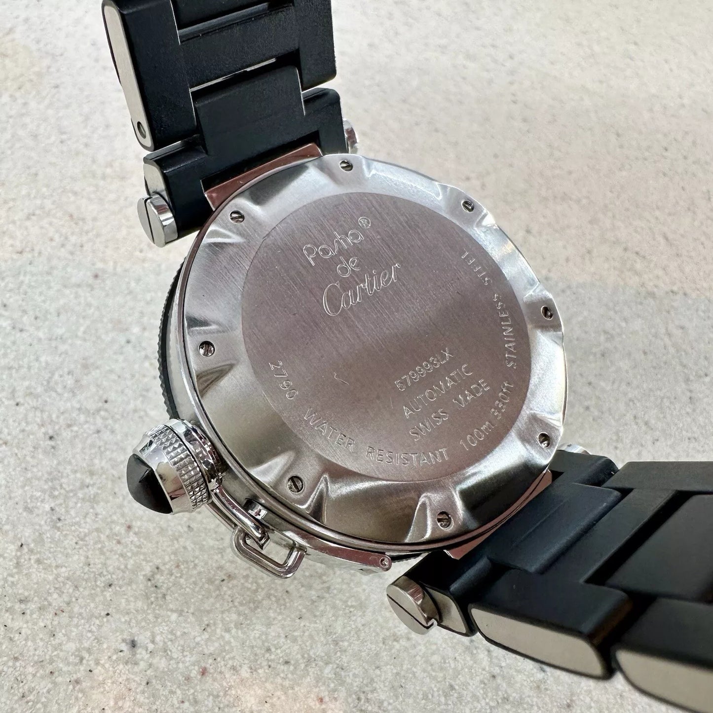 Cartier Pasha Seatimer Automatic 40mm Men's Watch - 2790