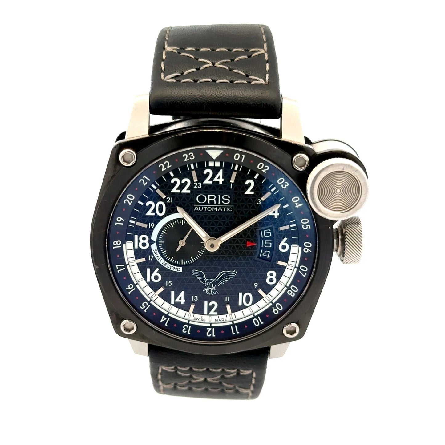 Oris BC4 Blue Eagles Limited Edition 45mm Watch 01 653 7631 4684-Set
