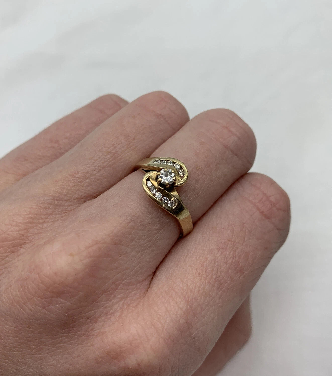 9Ct Yellow Gold 0.25 TW Diamond Ring - Michael Hill