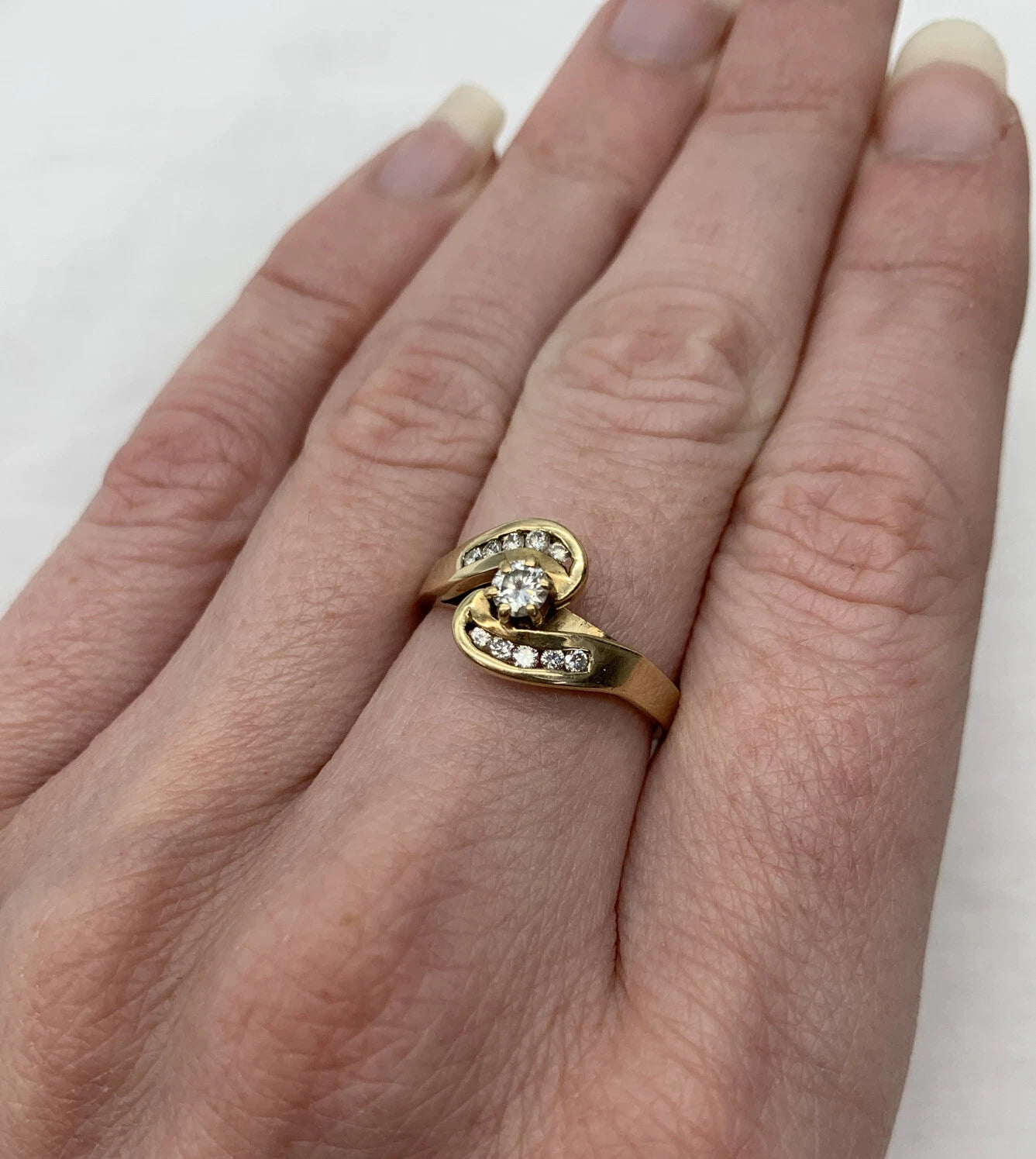 9Ct Yellow Gold 0.25 TW Diamond Ring - Michael Hill