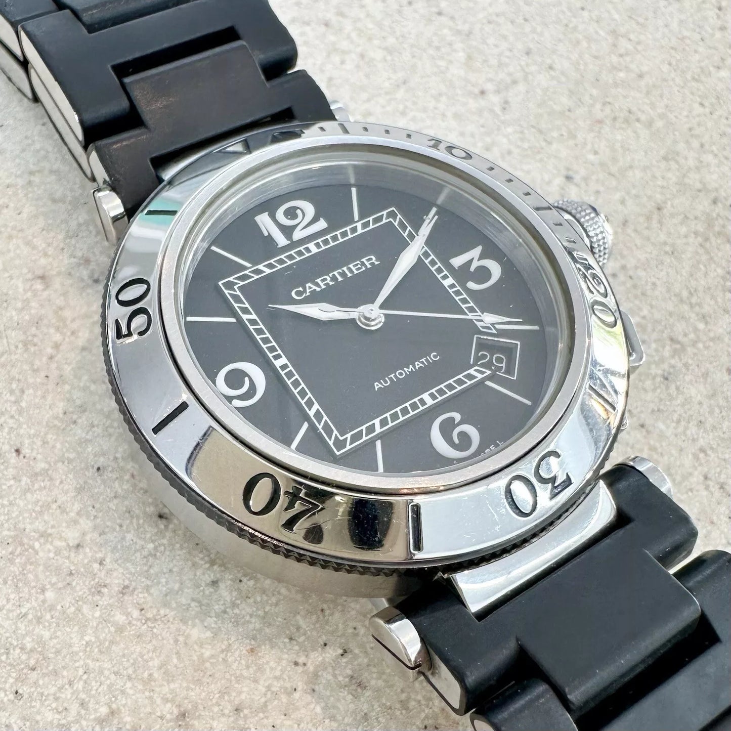 Cartier Pasha Seatimer Automatic 40mm Men's Watch - 2790