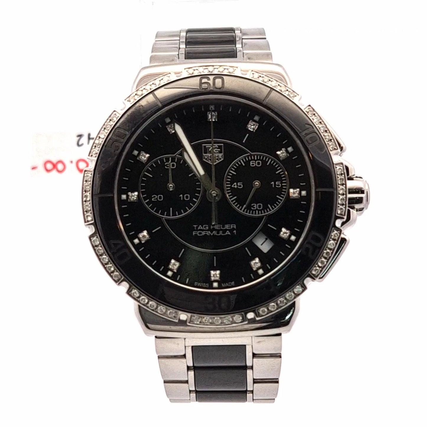 TAG Heuer Formula 1 Black Ladies 41mm Watch - CAH1212.BA0862