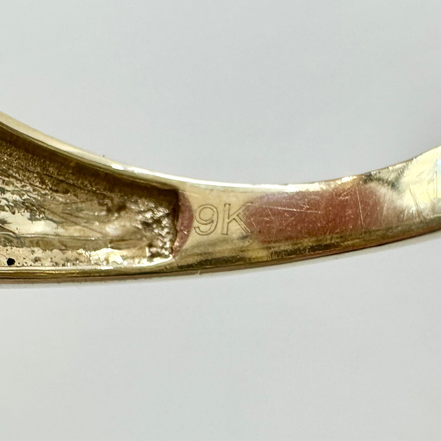 9Ct Yellow Gold 1.00Ct TW Diamond Cluster Ring Sz N