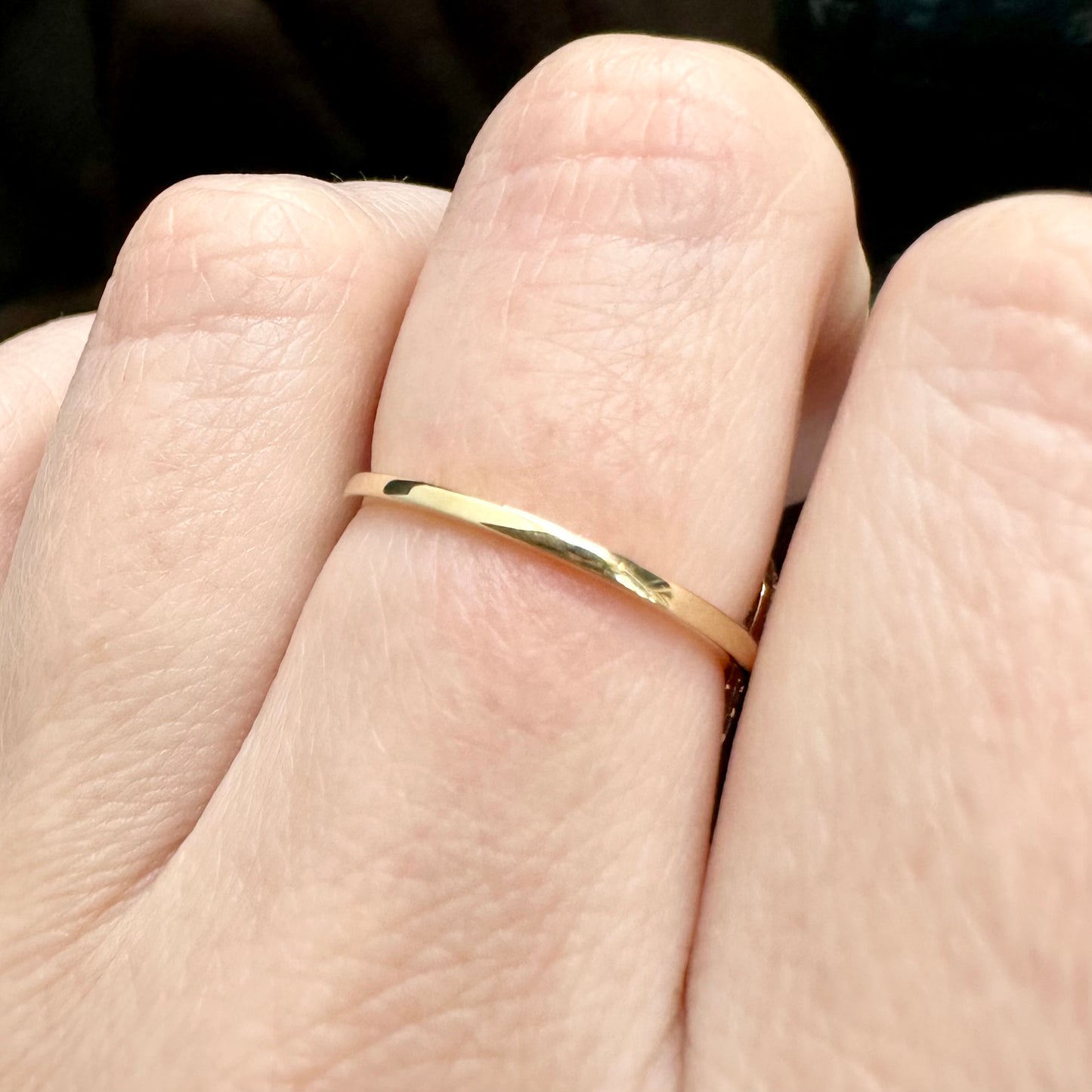 9Ct Yellow Gold Morganite & Diamond Simulant Set Ring Sz L 1/2