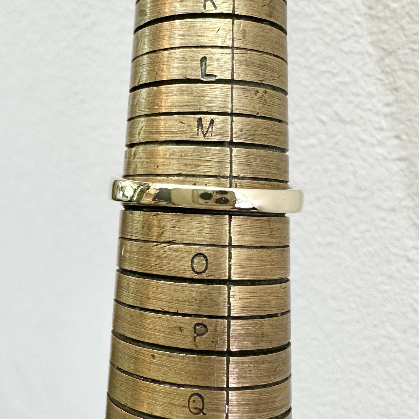 9Ct Two-Toned Gold 1.30Ct TW Diamond Simulant Solitaire Bezel Set Ring Sz N