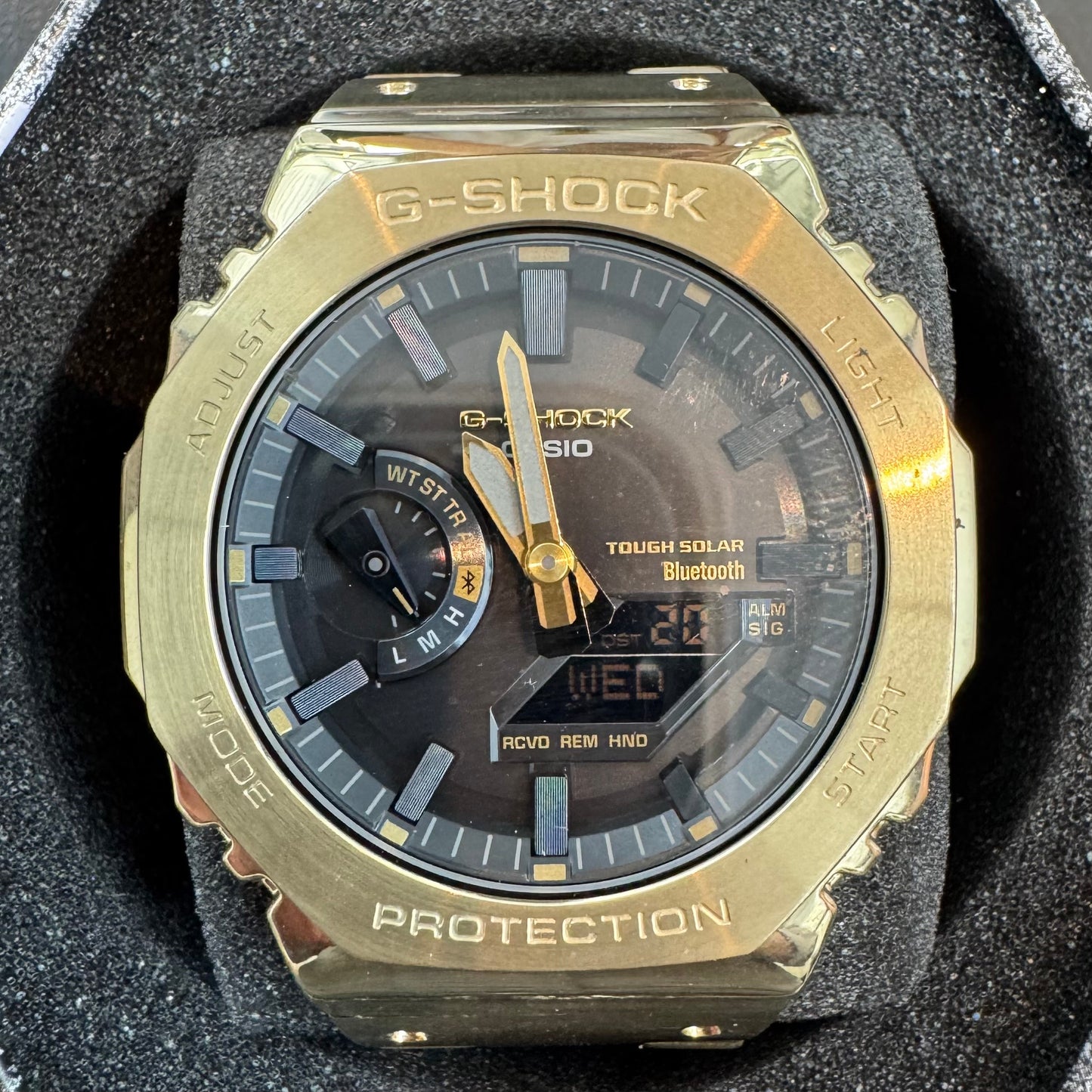 Casio G Shock GM-B2100GD-9A Full Set