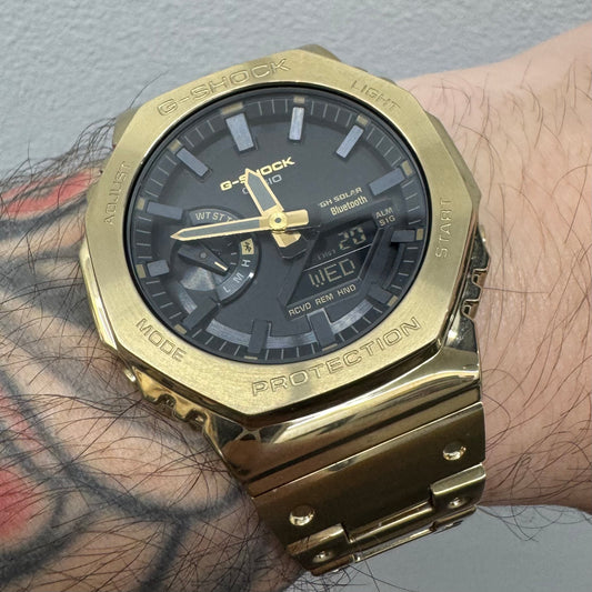 Casio G Shock GM-B2100GD-9A Full Set