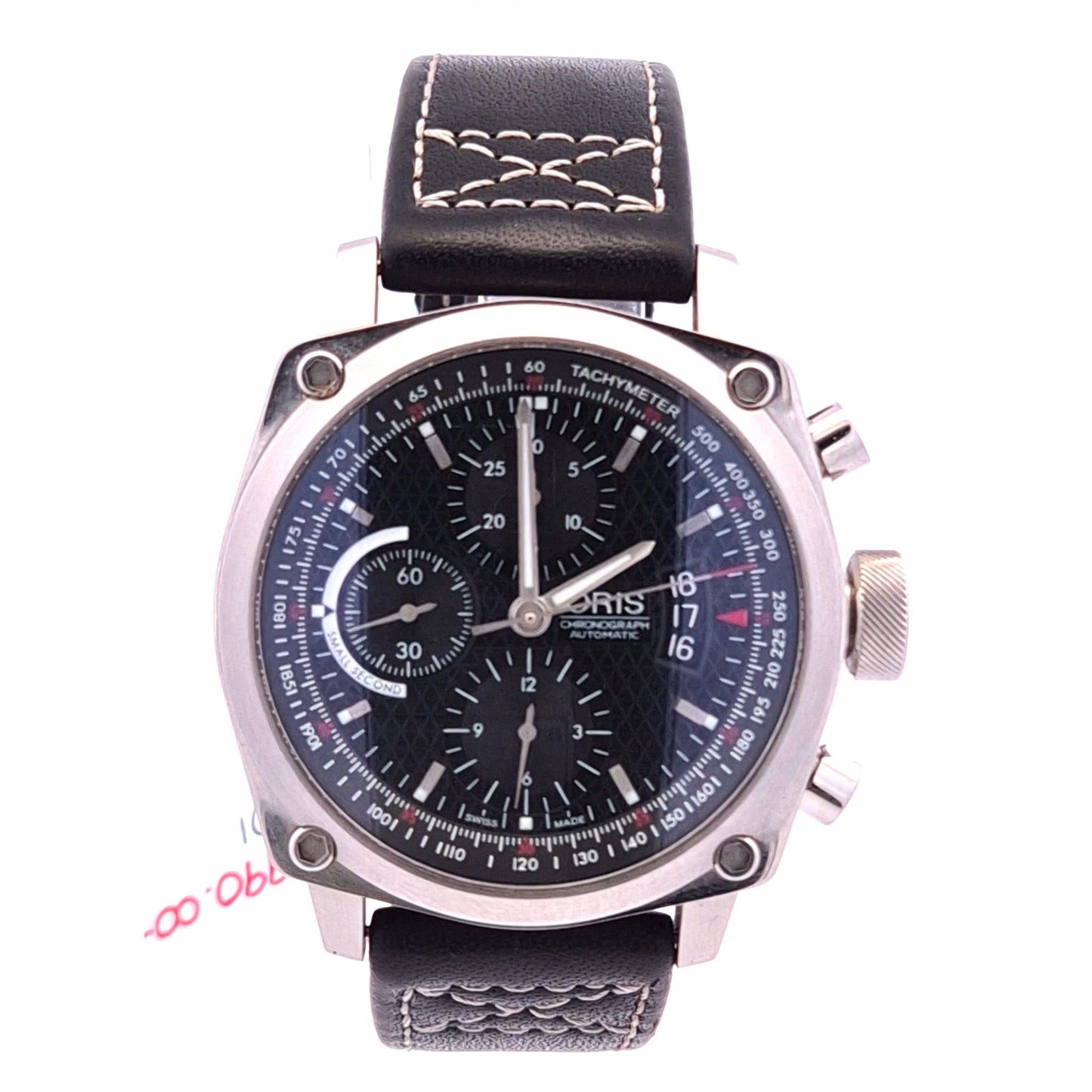 Oris BC4 Chronograph Steel Black Dial Watch 01 674 7616 4154-07 5 22 58FC