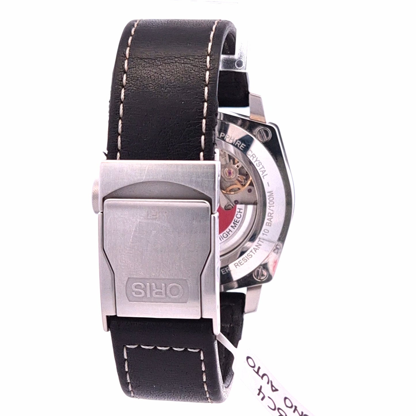 Oris BC4 Chronograph Steel Black Dial Watch 01 674 7616 4154-07 5 22 58FC