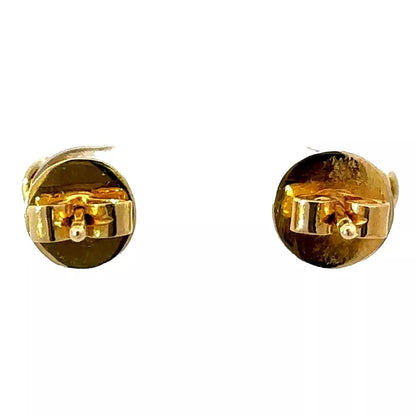 14Ct Yellow Gold .30 Carat TW Diamond Stud Earrings