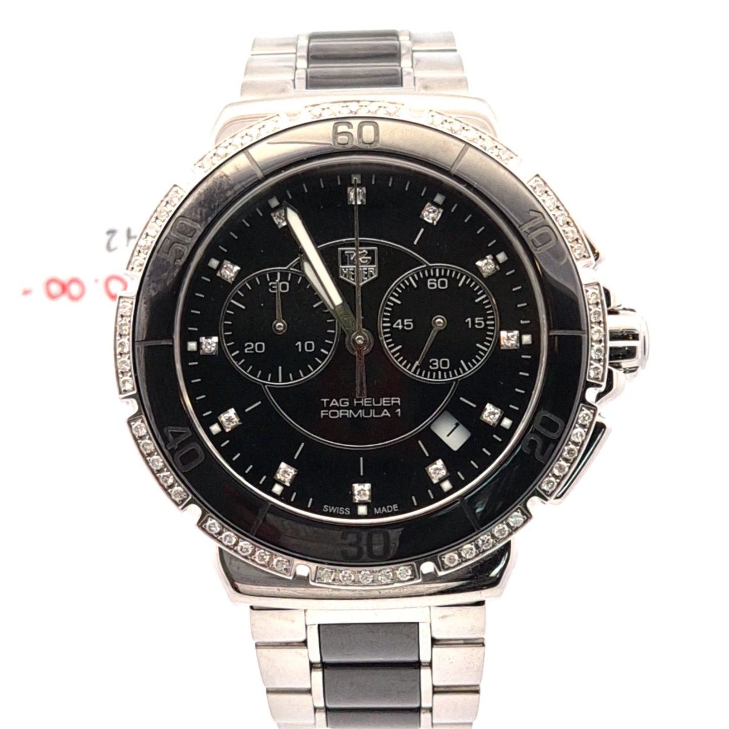 TAG Heuer Formula 1 Black Ladies 41mm Watch - CAH1212.BA0862