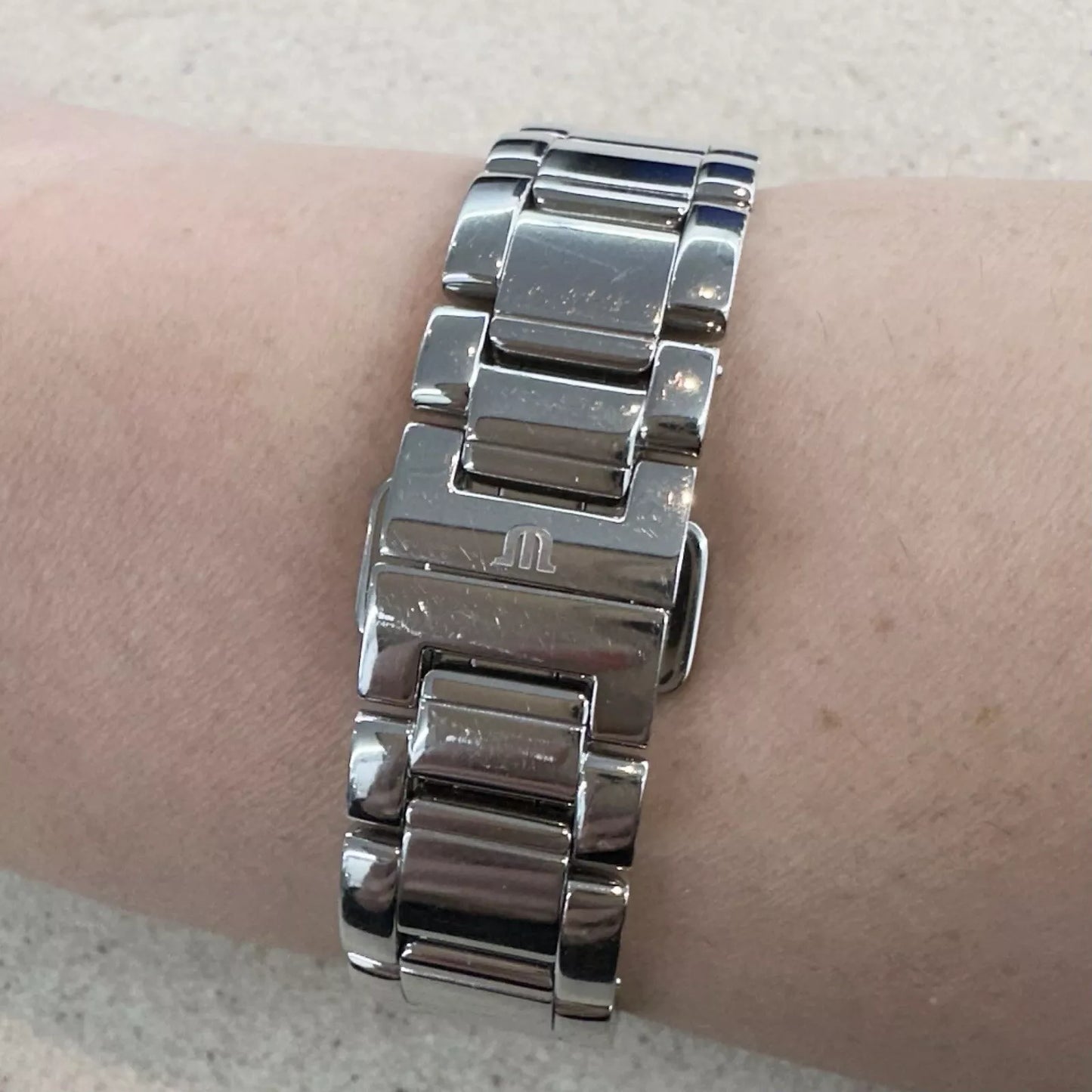 Maurice Lacroix .39 Carat TW Diamond Set Fiaba Ladies Quartz Watch FA2164