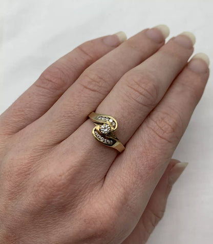 9Ct Yellow Gold 0.25 TW Diamond Ring - Michael Hill