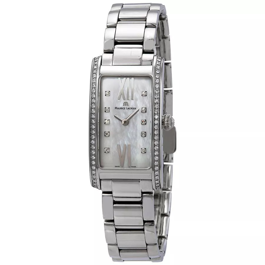 Maurice Lacroix .39 Carat TW Diamond Set Fiaba Ladies Quartz Watch FA2164