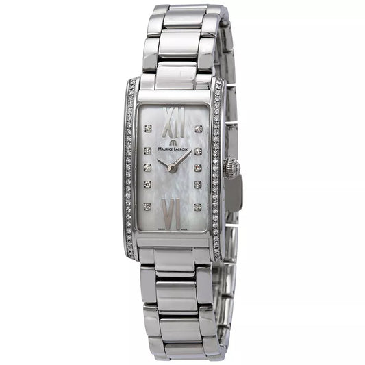 Maurice Lacroix .39 Carat TW Diamond Set Fiaba Ladies Quartz Watch FA2164