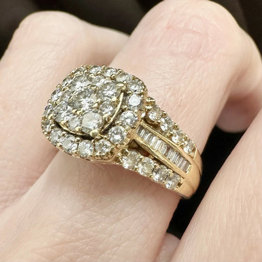 10Ct Yellow Gold Diamond Ring - 1.50 Carat TDW - Michael Hill Jeweller