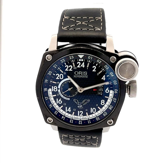 Oris BC4 Blue Eagles Limited Edition 45mm Watch 01 653 7631 4684-Set